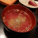 辰美寿し - 〆の吸い物
