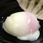 極浄うどん うだま - 2013.4きつねひやかけに昆布と温玉をトッピング