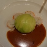 ラ ブラスリー - 2013 9 ロブスターのムース キャベツ包み オマール海老のソースで