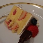 レ セゾン - 2013 9 結婚記念日のお祝いケーキサービスして頂きました