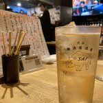 Umeshu Izakaya Sai - 飲み放題で色々なお酒飲めます！グラスのデザインも可愛いです！！