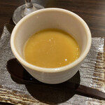 EMON - 海老出汁の茶碗蒸し(お通し)