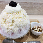 かき氷店 小桃 - ナッツをトッピング200円