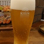 茶や.2 - 飲み放題＋５００円で生ビール選べます