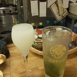 KUSAWAKE 2nd. - 緑茶ハイをチェイサーに日本酒を呑む！カルピスじゃないよ！