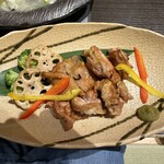 Teppanyaki Okonomiyaki Kashiwa - 名古屋コーチンの照焼