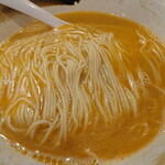 ようすけ 鶏煮亭 - オマールエビ白湯ラーメンアップ