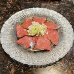 焼肉 ふるさと - 202306  ハツ刺