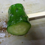 吾妻家 - 胡瓜の浅漬け