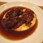 レンゲ - 豚足の赤ワイン煮、じゃがいものピュレで2