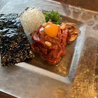 韓国料理 先斗町 李南河　 - アラカルトのユッケ