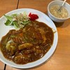 華栄 - 中華風あんかけカツカレー