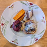 La Stalla - 猪の煮込みと野菜のロースト。