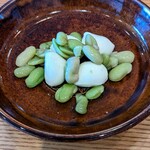 La Stalla - 豆一粒でワイン一口でしたよ。