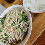 中華蕎麦 みやま - 世界最強レバニラ定食