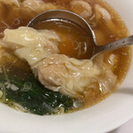 登龍 - 中身たっぷり皮プルプル薔薇のよう。求めてる雲呑