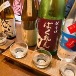 TORITATSU - 日本酒飲み比べ
