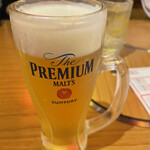 Kyouza No Kacchan - ビールはプレモル 飲み放題には安いビールですね。