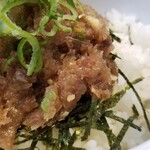 ボニートスープヌードルライク - 鰹のなめろう丼