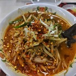 餃子の王将 - 辛味が強い台湾ラーメン