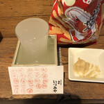 麹町いづみや しろ - おだやか うすにごり生 純米吟醸