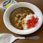 はれやま食堂 - 半カレー310円