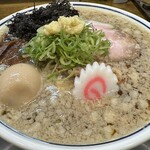 生姜醤油専門 我武者羅 - ■特製背脂生姜ラーメン¥1,250