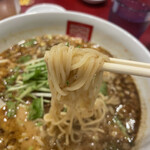 京橋ササラ - 白胡麻坦々麺の麺