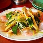 トラストアーチャー テンシン - カンパチの夏野菜サラダ