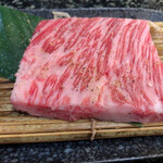 Amiyakitei - 黒毛和牛極上ロース880円　塩