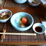 Shikisabou Yamu - 四季昼膳の最初の料理＠2009/8