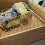 天ぷら わがた - ナス。野菜でかなり好き