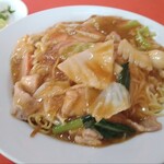 香港苑 - あんかけ五目やきそば