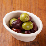 Assorted olives