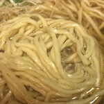 天雷軒 - 麺アップ。