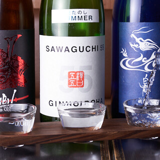 You can enjoy local sake from all over the country with a wide selection of products. Encounters with rare brands