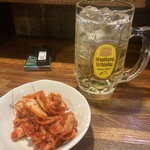 吉-yoshi- - ハイボールとキムチ