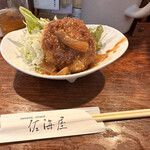 ダイニングステージ 佐海屋 - コロッケ、気になっていたのですが単品でたのんでみました！正解でした！