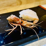 立喰い寿司 鮨處八千代 - ぼたん海老