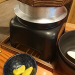 Torikizoku - 釜のご飯は早めに注文をと言われます。
