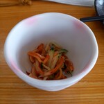 沖縄料理 美ら結 - 烏賊ときゅうりの酢漬け