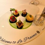 ラ・プロヴァンス - パレット・アート・オードブル①