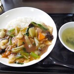 中華料理 桃菜 - 「五目あんかけご飯」800円