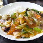 中華料理 桃菜 - 五目あんかけご飯