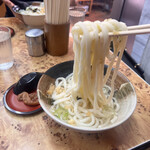 赤飯・和菓子　梅むら - 冷やし塩味 うどん 梅トッピング455円