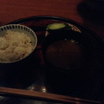 梢 - 初めて食した釜飯炊きたてー鱧めしはスコブル美味しくてお変わりしました＾＾