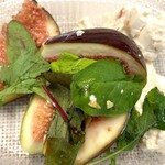 いとはん - 無花果と塩豆腐の和さらだ