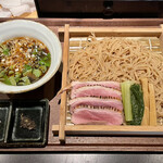 鴨中華そば 楓 - ライ麦麺の鴨せいろ