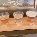 CRAFT BEER BAR IBREW - Basic Select Beer 飲み比べ3種(The Pale Ale/The Pilsner/The IPA)