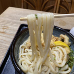 本格手打うどん 麺むすび - うど〜〜〜〜ん、にゅい〜〜〜〜んヽ(´ー｀)